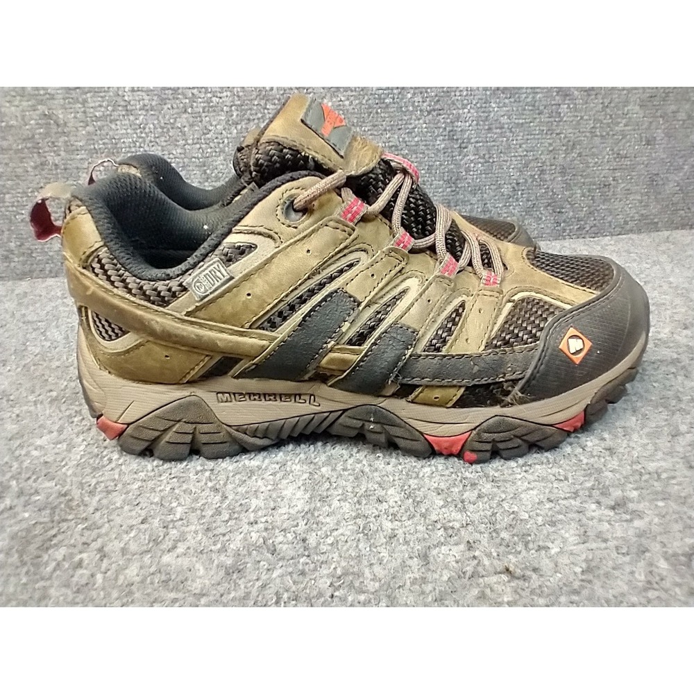 Merrell Moab 2 Vent Work Hiking Shoes Womens 8 Brown Leather J15780
